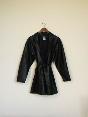 Vintage Faux Leather Jacket